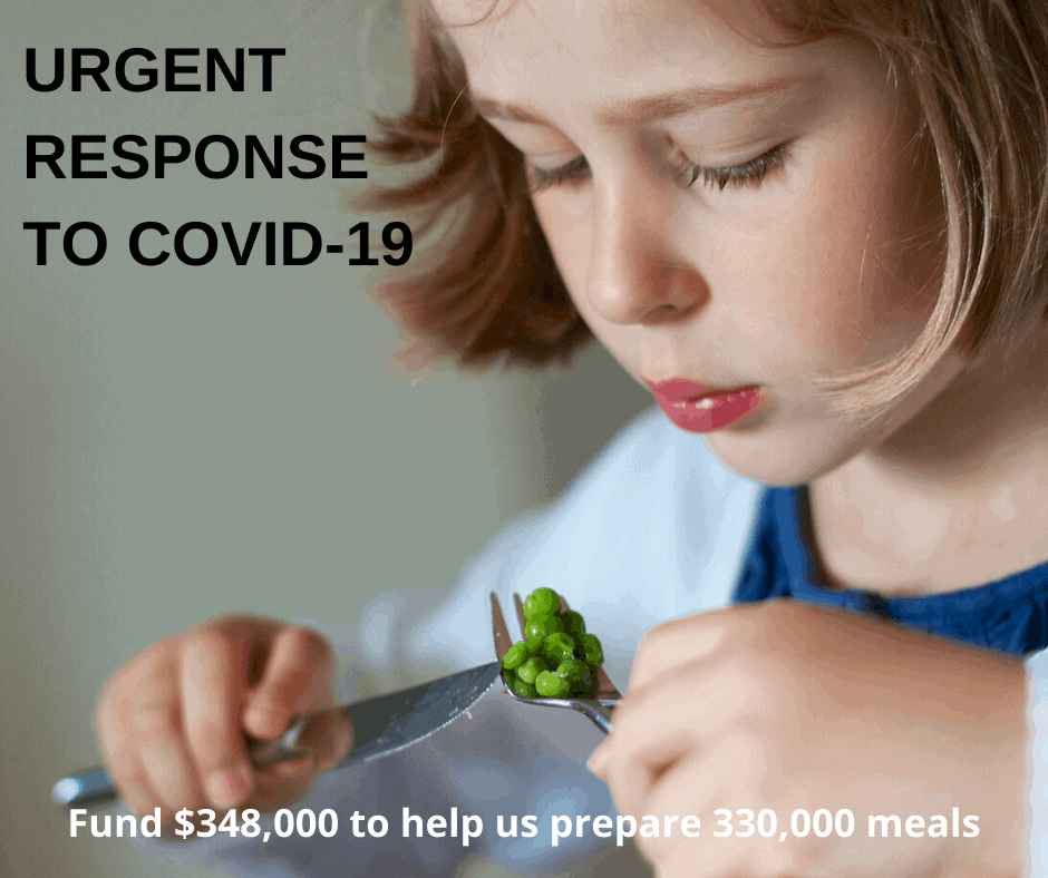 Urgent response to COVID-19: 300,000 meals needed