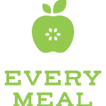 Every Meal Green Logo Stacked