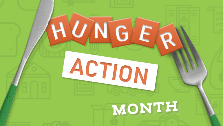 7 actions you can take during Hunger Action Month