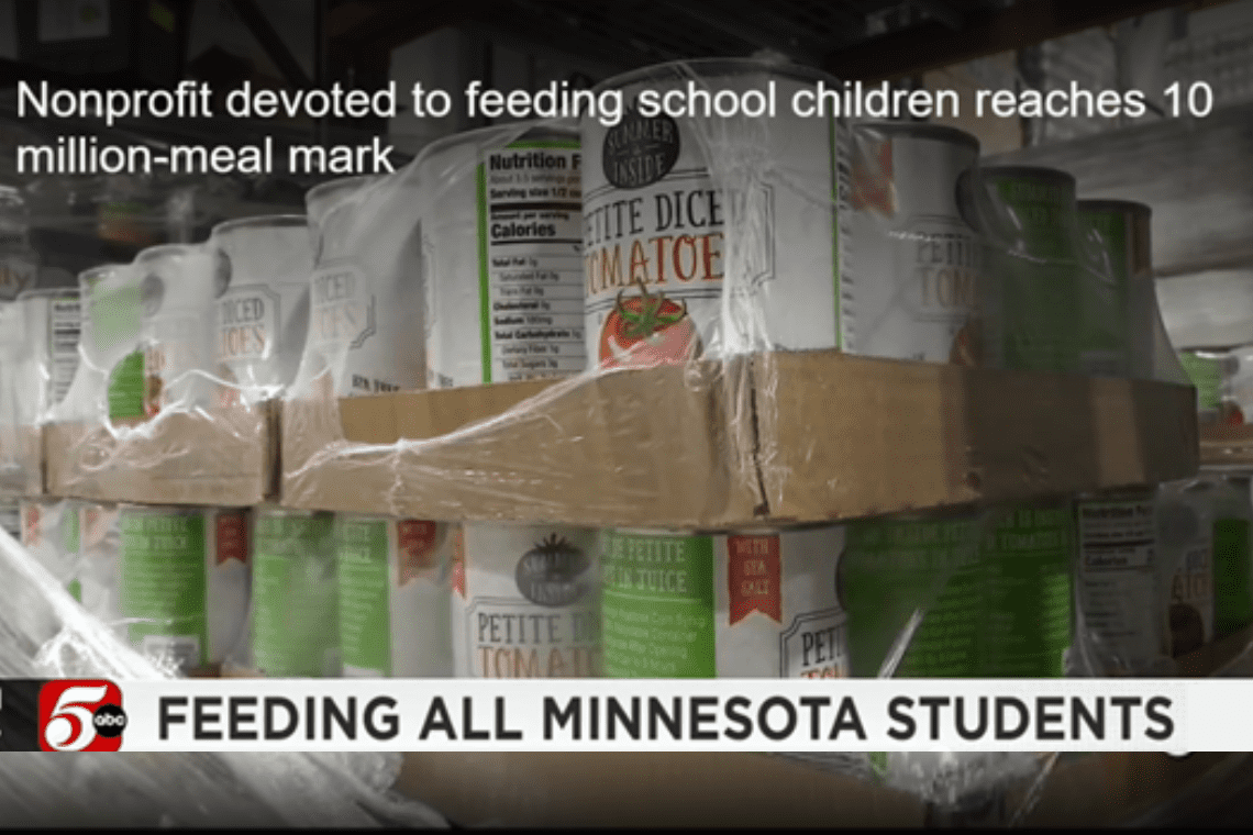News - KSTP - Nonprofit devoted to feeding school children reaches 10 million-meal mark