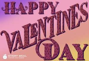 Valentine's Day 2023 E-Card Illustration Lettering