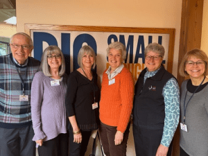 Linda Rorke and Food Bag Distribution Volunteers from Eden Prairie Uniited Methodist Church