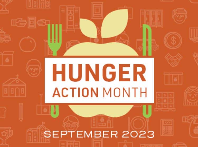 HungerAction Month September 2023