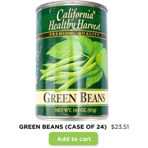 Green beans (case of 24)