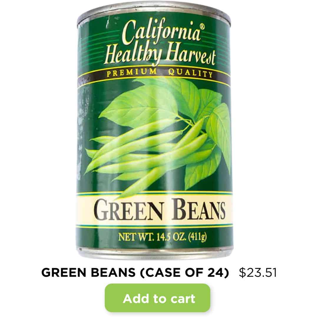 Green beans (case of 24)