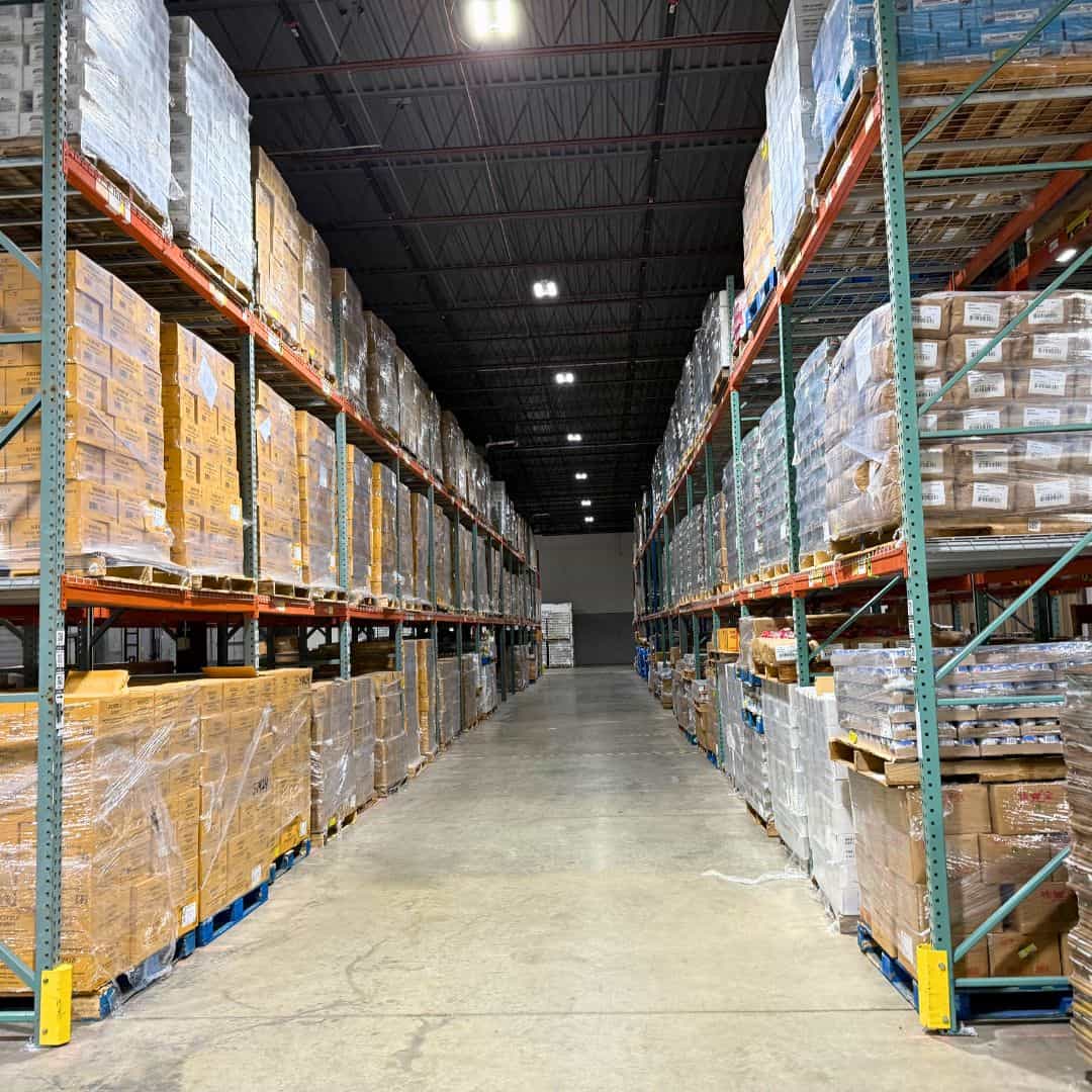 South warehouse stocked