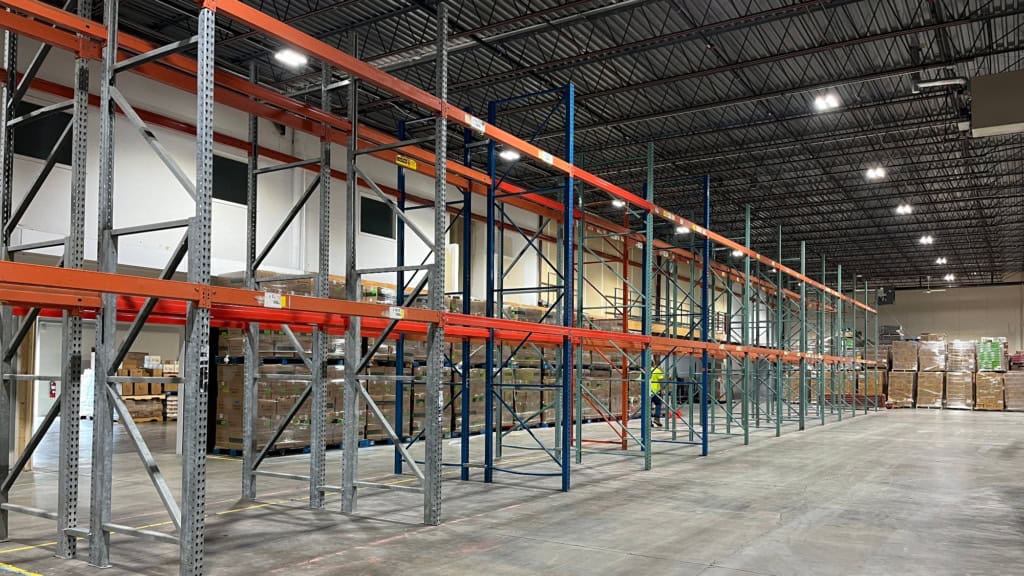 empty every meal warehouse ready for food to feed kids in MN